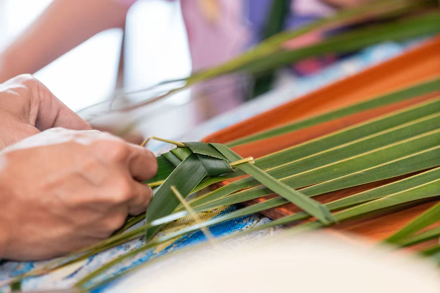 Bamboo-Grass Weaving Craft